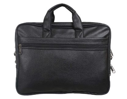 Picture of Blowzy Expandable 15.6 inch Laptop Shoulder Messenger Sling Office Bag for Men & Women (Black)