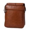 Picture of Blowzy Bags Men's Artificial Leather Cross-Body Large Sling Bag (Tan, L x B x H: 28 x 23 x 10 cm)