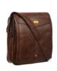 Picture of Blowzy Men's Sling Bag Cross Body Travel Office Messenger Bag Multi-Functional 11-Inch Traveler Sling Bag (Brown)