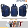 Picture of Zipline 35 Ltr, 20 inch Blue Laptop Backpack for Men & Women college girls boys fits 15.6 inch laptop macbook pro/tablet polyester Airline carry-on size