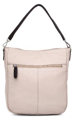 Picture of WILDHORN Stylish Leather Women Handbag I Shoulder Hobo Bag Purse With Long Strap I Top Handle Satchel Tote Handbag I Ideal for Travelling, Parties, Weddings & Gifts (Ivory)