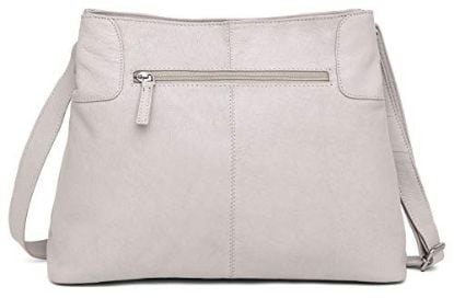 Picture of Kattee Angelica by WildHorn® Upper Grain Genuine Leather Ladies Shoulder Bag | Cross-body Bag | Hand Bag with Adjustable Strap for Girls & Women(BEIGE).