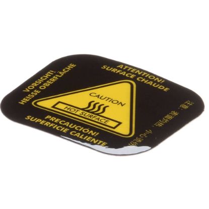 Picture of Alto Shaam Label,caution,hot,warning Part# LA-3087