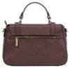 Picture of Eske Solid Satchel For Women| Buckle Detail, Brown Saffiano