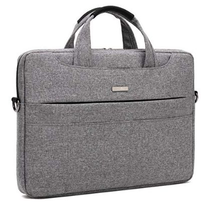 Picture of CoolBELL Waterproof Nylon 15.6 Inches Laptop Messenger Bag (Grey)