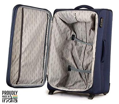 Picture of The Clownfish Odyssey 28 Inch Suitcase Trolley Bag (Space Navy Blue)