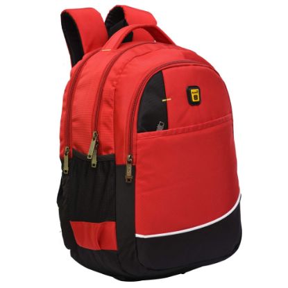 Picture of Blowzy Bags 30L Casual Waterproof Laptop Backpack/Office Bag/School Bag/College Bag/Business Bag/Unisex Travel Backpack (Red)