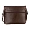 Picture of ZIPLINE Best Vegan Leather Messenger Bag Casual Shoulder Bag Multi-Pocket Crossbody Bag for Tab iPad Men and Women (Brown)