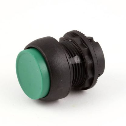 Picture of Accutemp Push Button On (Green) Part# AT0E-3337-1