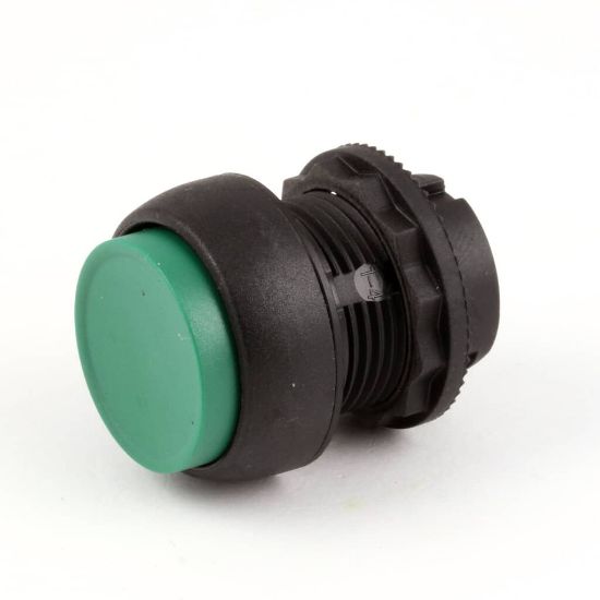 Picture of Accutemp Push Button On (Green) Part# AT0E-3337-1
