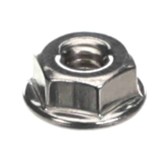Picture of Accutemp #10-24Unc Hex Serrated Nut Part# AT0F-1017-41001
