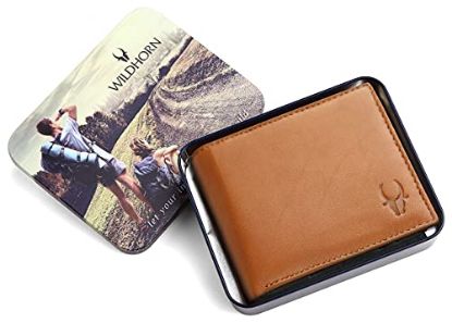 Picture of WILDHORN® Premium Leather Wallet for Men (Tan)