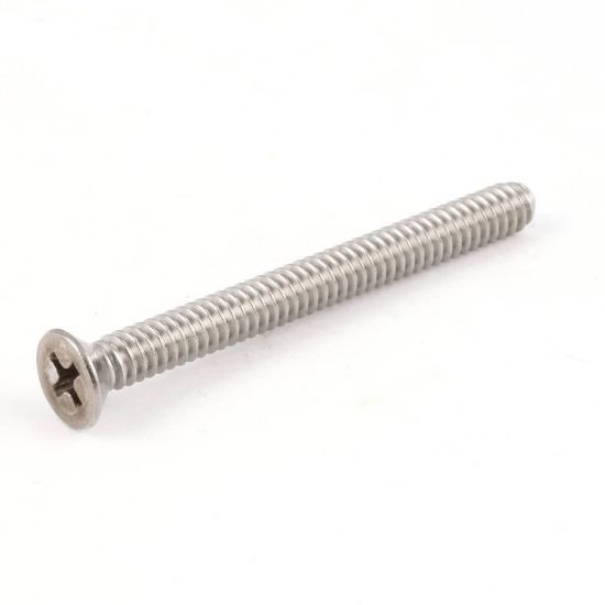 Picture of Accutemp Screw Slot Flat 10-24X2 Part# AT0F-2061-41160