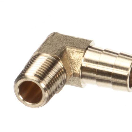 Picture of Accutemp Elbow, 90 Deg 1/4 Npt X 1/2 Barb Part# AT0P-2628-2