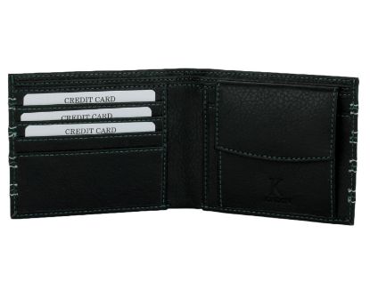 Picture of K London Black & Green Men's Wallet