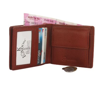 Picture of K London Genuine Leather Men's Wallet (2005_BRN)