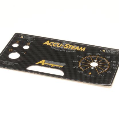 Picture of Accutemp Overlay, Control Panel External Thermost Part# AT2L-2715-3
