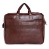 Picture of Bagneeds® Mens and Women Synthetic Leather Casual Travel/Office Laptop Messenger Bag (Brownn)