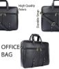 Picture of Bagneeds Men's Synthetic Leather Briefcase Messenger Office, Travel and Laptop Bag (Black)