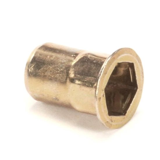 Picture of APW Wyott Rivnut 1/4-20 Hex Zinc Plated Part# 2C-8353200