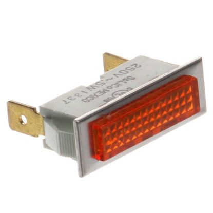 Picture of APW Wyott Ind Light,rect,amb,250v,2/tabs Part# 2E-1515300