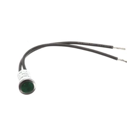 Picture of APW Wyott Pilot Light,250v,1/2dia Green Part# 2E-1509600
