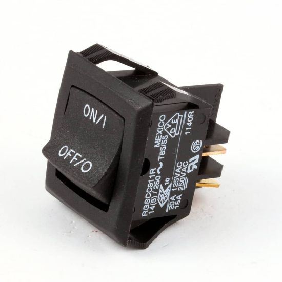 Picture of APW Wyott Switch; Dpst Rocker On-off 20A 125V 65C Part# 2E-47591400