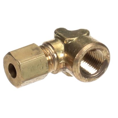 Picture of APW Wyott Adapter, 1/8Npt X 3/16 Od X 90 Part# 2K-21880304