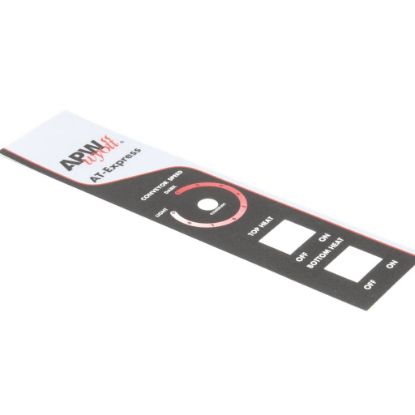 Picture of APW Wyott Label, Control Panel Part# 2M-93300029