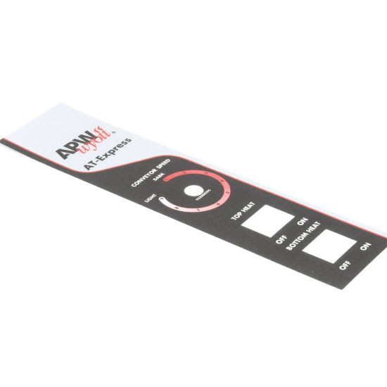 Picture of APW Wyott Label, Control Panel Part# 2M-93300029