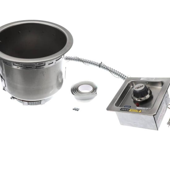Picture of APW Wyott Round Warmer 7Qt T-stat Contl Part# 3P-SM507DULS120