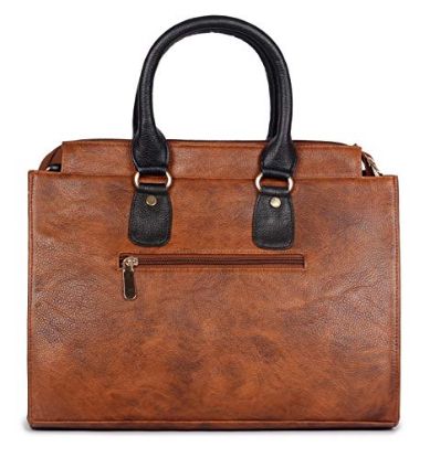 Picture of The Clownfish Rosanne Series Faux Leather Bronze Handbag for Women