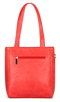 Picture of The Clownfish Flamingo Series Handbag for Women | Hand Bags for Womens, Women Hand Bags Stylish, Ladies Purse | Handbags | (Imperial Red)