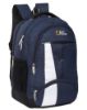 Picture of GOOD FRIENDS Water Resistant School Bag/Backpack/College Bag For Men/Women (Navy Blue)