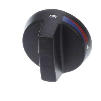 Picture of APW Wyott Knobblack W/o Stars Part# AS-312510