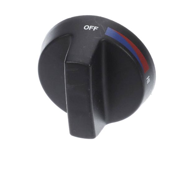 Picture of APW Wyott Knobblack W/o Stars Part# AS-312510
