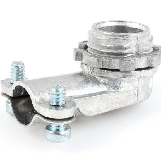 Picture of APW Wyott Conduit Connector, 90 Deg Flex Part# AS-55343