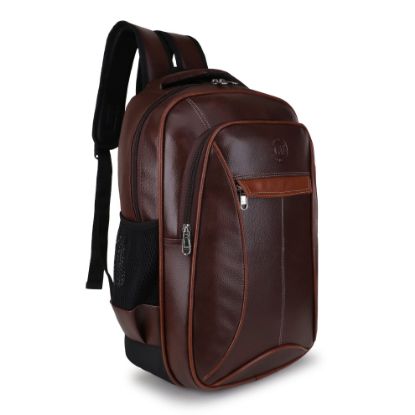Picture of Bagneeds Medium 30 L Laptop Backpack Trending Laptop Backpack Spacy unisex backpack Casual School/Travel Backpack for Unisex (BROWN-TAN)