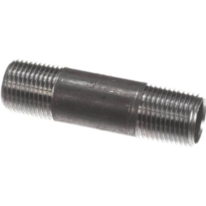 Picture of Bakers Pride Nipple 1/2 X 3 Long Blk Iron Part# 2K-2033200