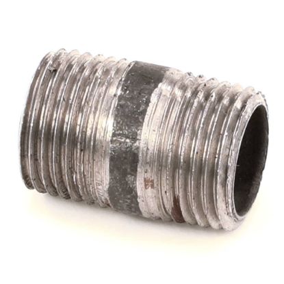 Picture of Bakers Pride Nipple; 1/2 X 1-1/4; Blk Pipe Part# 2K-N5019A