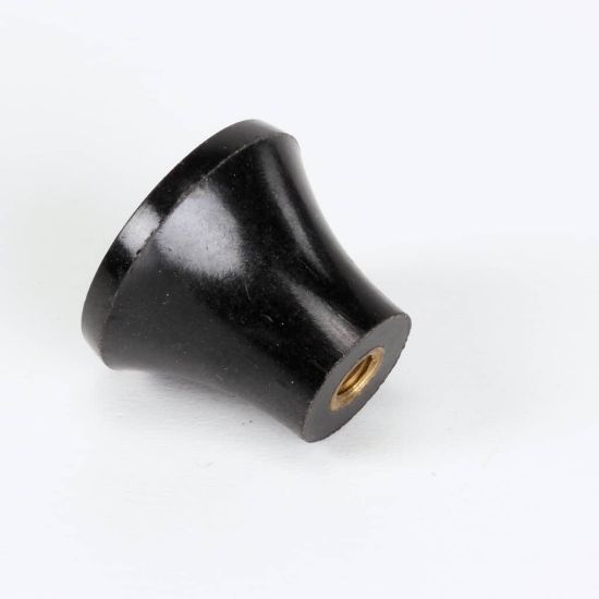 Picture of Bakers Pride Knob; 5/8D X 5/8 F8-32 Blk Part# 2R-S1153A