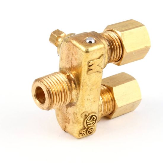 Picture of Bakers Pride Valve; Pilot-dual; 1/8-27 X 3/ Part# 2V-R3020A