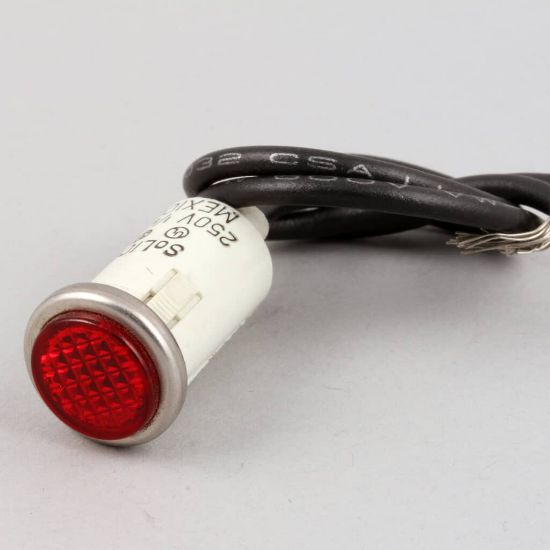 Picture of Bakers Pride Indicator Lamp; Red 1/2;250V;1 Part# AS-P1168A
