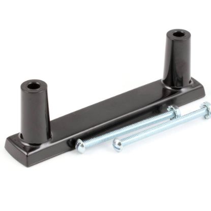 Picture of Bakers Pride Handle W/screws; Pheno Blk 5-1 Part# AS-S1149X