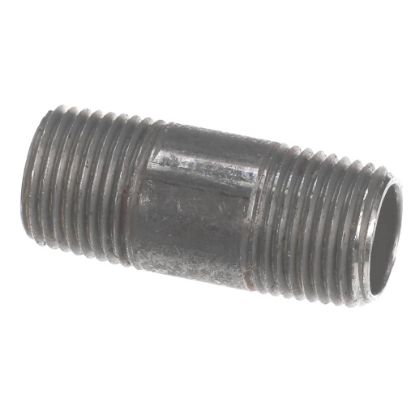 Picture of Bakers Pride Nipple; 1/2 X 2; Blk Pipe Part# N5013A