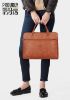 Picture of THE CLOWNFISH Synthetic 39 cms Cinnamon Messenger Bag (TCFWHBFL-ABCIN12)