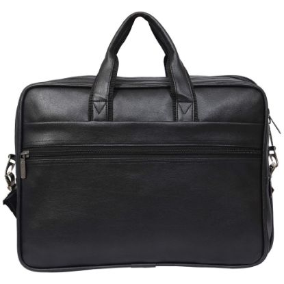 Picture of Blowzy Laptop Bag 15.6 inch, Notebook Messenger Sleeve for MacBook Computer Handbag Shoulder Bag Travel Briefcase (Black)