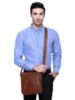Picture of Trajectory Leather Supercombo Handcrafted Sling Bag Credit Card Holder (Tan Brown)