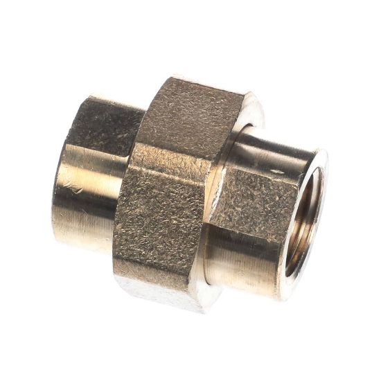 Picture of Baxter               Union 1/2 - 14Npt (Brass) Part# 01-100V17-00682
