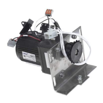 Picture of Baxter               Assy, Rotation Motor W/bracket & Sprocke Part# 01-1M7318-00001